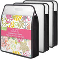 Caydo Scrapbook Paper Organizer, 3 Pack Expanding Paper Folio by Caydo