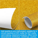PATIKIL 30Sheets Yellow EVA Glitter Foam Sheet 11.8 x 7.9 Inch 2mm Thick - Image 5