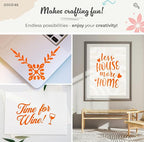 VViViD DECO65 Suede Orange Permanent Adhesive Craft Vinyl - Image 3