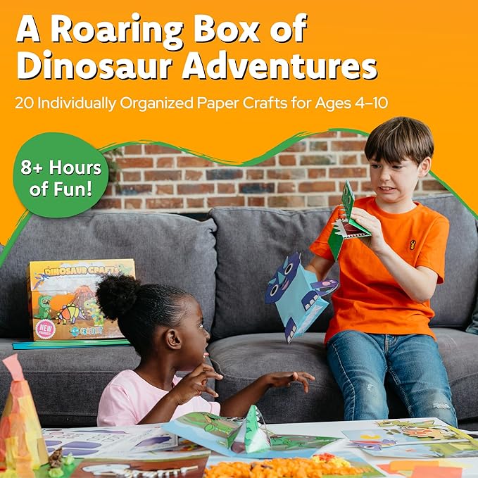 Craftikit® 20 Award-Winning Dinosaur Crafts - Image 2