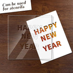 Chunful Clear Acetate Sheets 12x12 Inch, 20 Pack Thick Transparent Plastic - Image 5