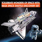 CubicFun NASA Space Shuttle Discovery 3D Puzzle Kit, 126 Pieces - Image 2