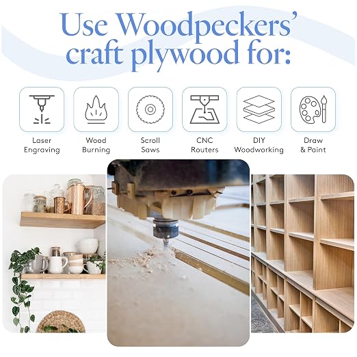 Baltic Birch Plywood 24 x 40 x 1/2 Inch - 12 mm Craft Wood - Image 5