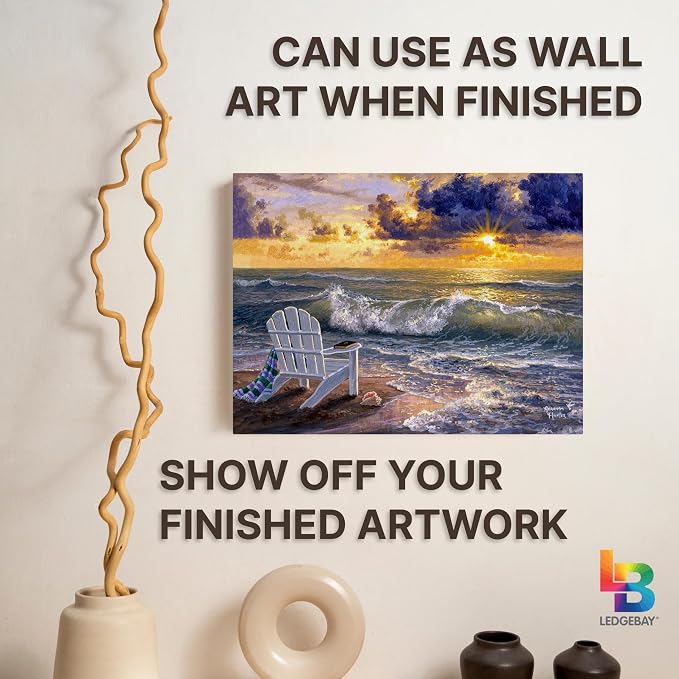 Ledgebay DIY Paint by Numbers Kit - Image 9