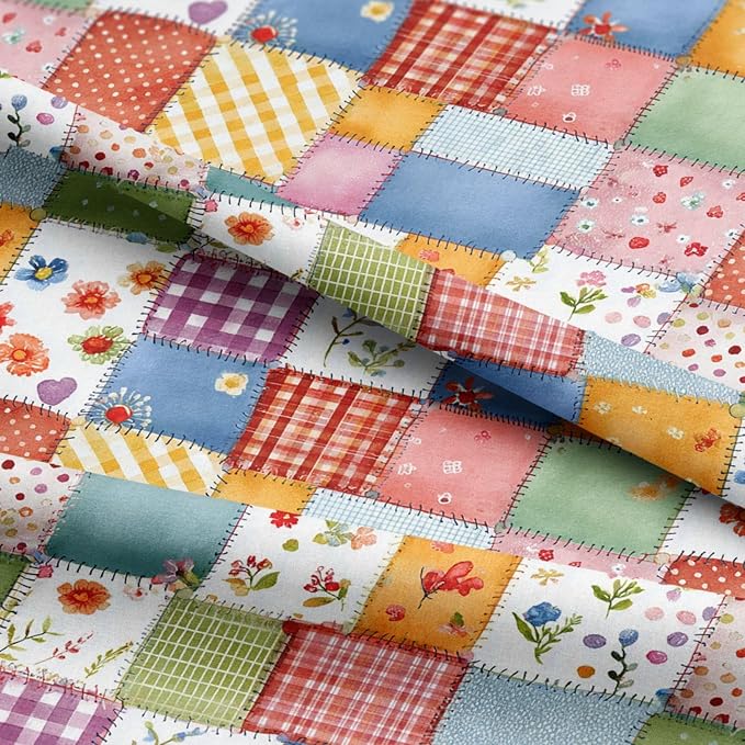 100% Cotton Fabric by the Yard – Turkish Quality Quilting & Sewing Fabric - Image 7