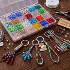 Premium Austrian Glass Beads, Mix Assorted Glass Beads by CutefoxPonyClayBeadsBulk
