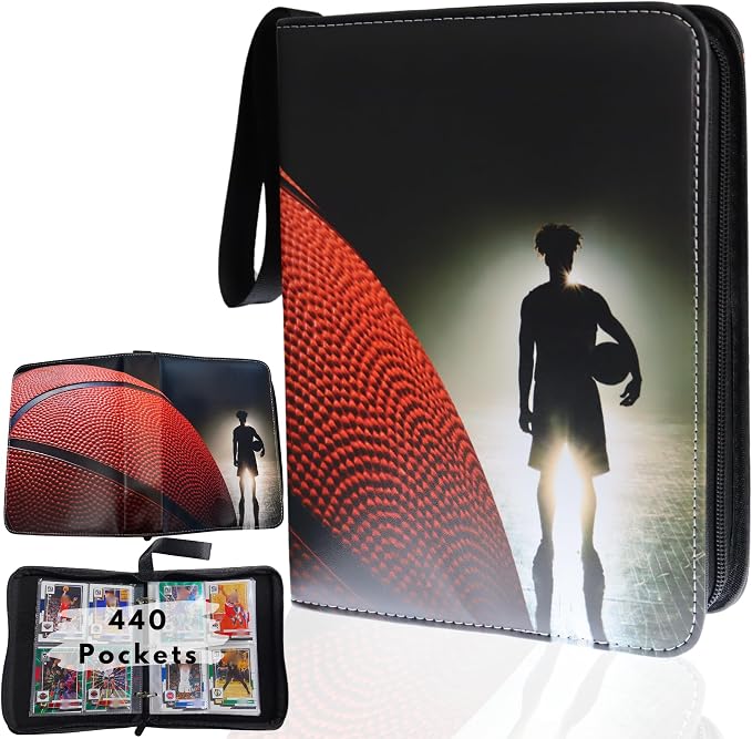 Basketball Card Binder, Trading Card Album by Rucher