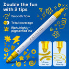 ARTISTRO 36 Gold Dual-Tip Acrylic Paint Markers – Paint Pens Set - Image 2