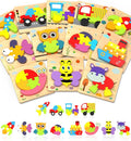 Yetonamr Wooden Toddler Puzzles Gifts Toys by WelcometoYetonamrsToyWorld