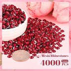 4000PCS 5mm Resin Rhinestones Bulk - Image 2