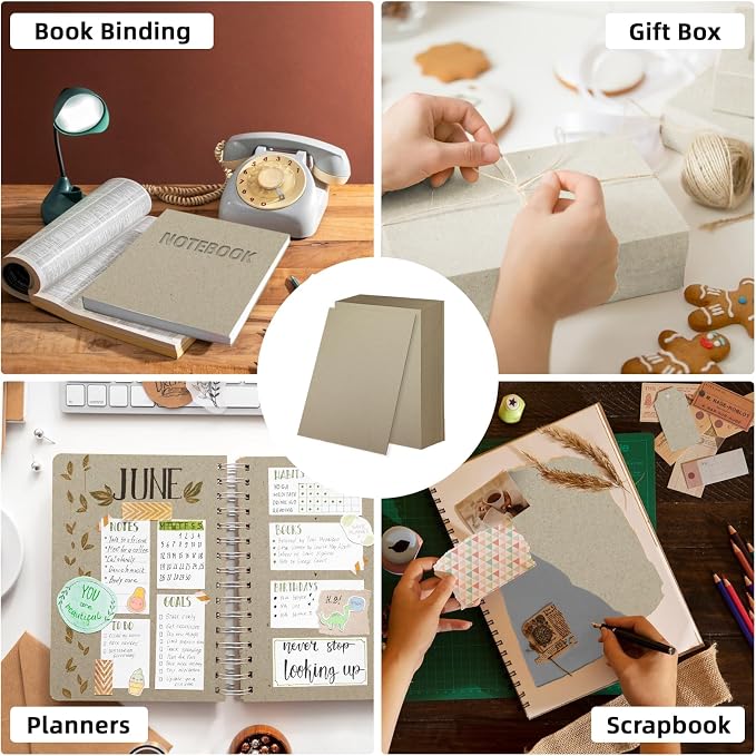 25 Sheets 12.5x10" Book Board 2 mm 80 PT - Image 4