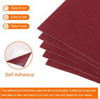 MECCANIXITY Adhesive Felt Sheets, Felt Fabric Crafts Back Adhesive Felt Sheets - Image 4