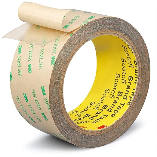 3M 300LSE Double Sided Tape 2in x 36ft, Removable Heavy Duty Tape | Double by P7yaumy