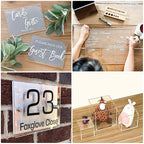 KAITELA Clear Acrylic Sheet 12" x 16" x 1/4" Thick Cast Plexiglass Board - Image 7