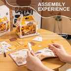 DIY Mini House Building Teddy Miniature Kit Breadbox, Miniverse Lifestyle - Image 3