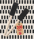 Bates- Foam Paint Brushes, 1 Inch, 300 Pack, Foam Brushes by BatesChoice