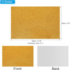 PATIKIL Golden Shiny EVA Glitter Foam Sheet 11.8 x 7.9 Inch 2mm Thick - Image 2