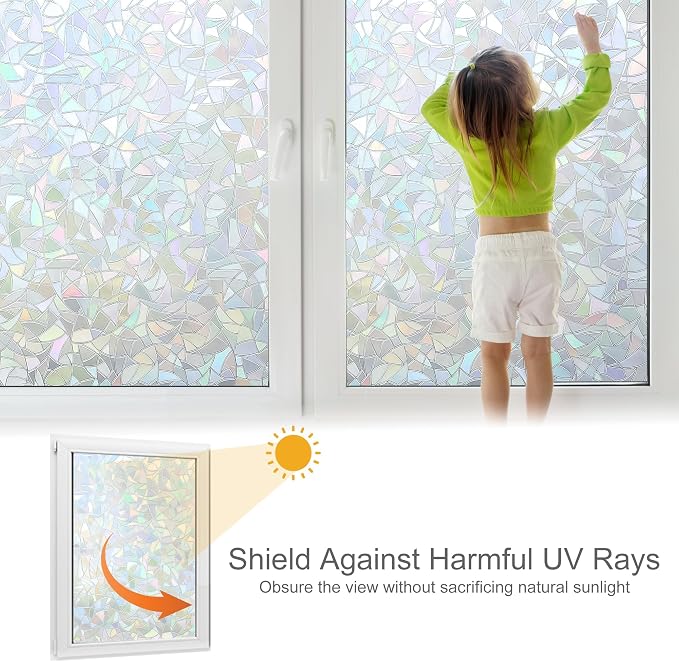 Volcanics Rainbow Window Privacy Film - Image 3