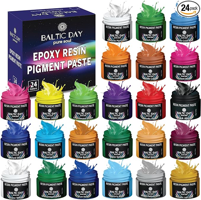 BALTIC DAY 24 Color Pigment Paste by BALTICDAYpuresoul