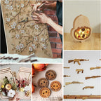 5 Pack Basswood Sheets for Crafts, Pyrography, Wood Engraving, Wood Burning - Image 7