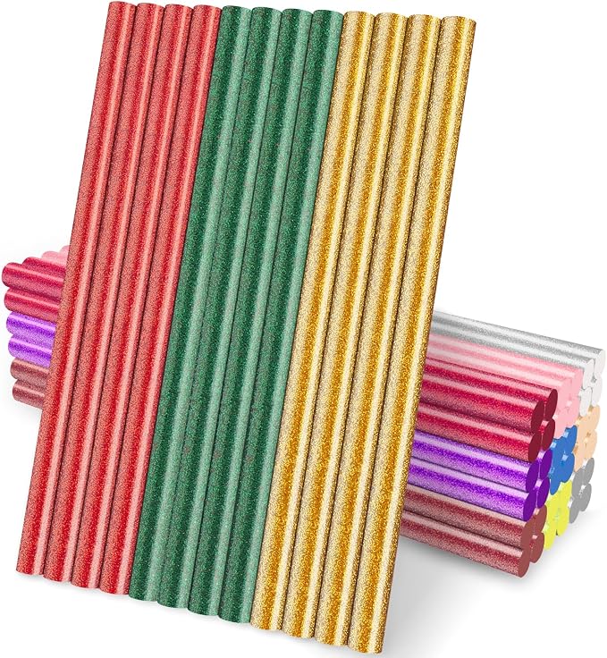 Manarty Colored Hot Glue Sticks, Glue Sticks by Manarty