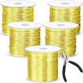 Funrous 5 Rolls 5 Size Jewelry Wire 18, 26 Gauge Copper Wire Kit Jewelry by Funrous