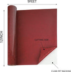 HTVVETUR Glitter HTV Vinyl Rolls Heat Transfer Vinyl - Image 2