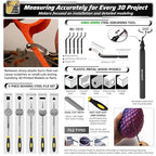 76pcs 3D Printer Tools Kit for Model Finishing/Deburring/Drilling/Polishing - Image 7