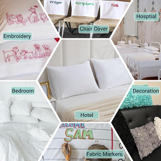 ZPECC Pillow Cases Bulk 24 Pack - Image 2