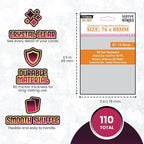 Sleeve Kings Standard Card Sleeves – 110 Count, Large Size, Compatible - Image 4