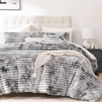 Smoofy Fluffy Full Size Comforter Sets 3 Pieces by SMOOFY