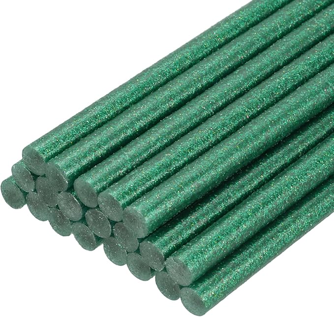 PATIKIL Hot Glue Sticks for Glue Gun, Dark Green by PATIKIL
