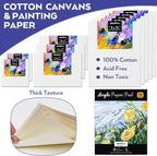 Nicpro Acrylic Paint Canvas Set - Image 4