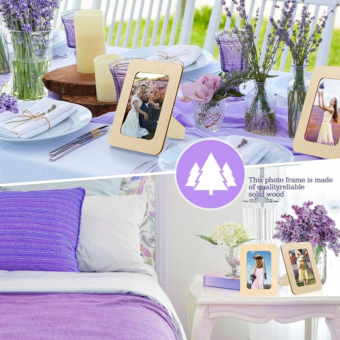 RYKOMO 20 Pack Wooden Picture Frames - Image 5