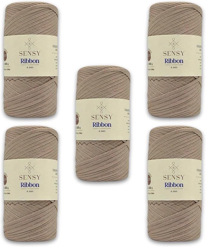 5 Skeins of Sensy Premium 4mm by SSENSY
