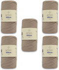 5 Skeins of Sensy Premium 4mm by SSENSY