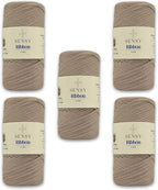 5 Skeins of Sensy Premium 4mm by SSENSY