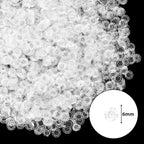 Mandala Crafts 6mm Cup Round Clear Sequins - Image 3