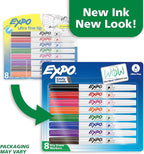 EXPO Dry Erase Markers, Low Odor Ink, Ultra Fine Tip, Organization, School - Image 2