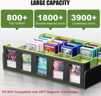 Kabinka Card Storage Box with Commander Display, 5-Row Deck Case with Removable - Image 3