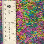 Generic Snake Skin HOLOGRAM 4-Way STRETCH Nylon-Spandex Foil Fabric 58/60"" Wide - Image 3