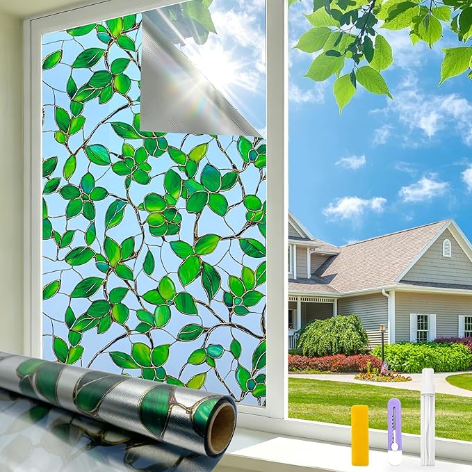 Countewol Privacy Window Film Upgraded 24H Day & Night Privacy Heat Insulation by Countewolwindowfilm