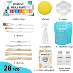 POTTREATIVE Air Dry Clay Pottery Kit - Image 3