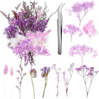 Real Dried Flowers, Natural Dry Flowers Mixed Natural Pressed Flowers Flores by auroray