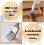 Bates Angle Paint Brushes - Image 5