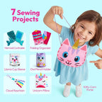 Klever Kits 7 Sewing Projects- My First Kids Sewing Kit- Easy DIY Arts and - Image 2