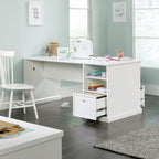Sauder Craft Pro Series Craft Table/ Pantry cabinets, in White finish - Image 5