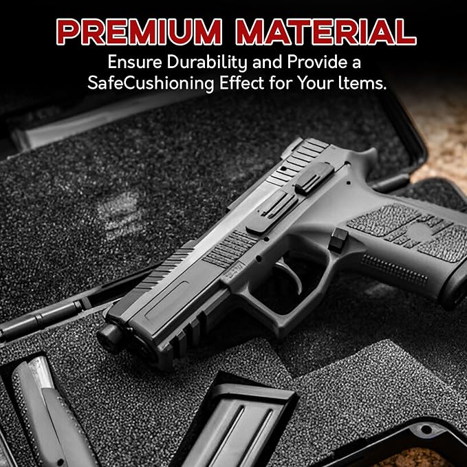 PINGMIC 4 Pack Gun Case Foam inserts - Image 7