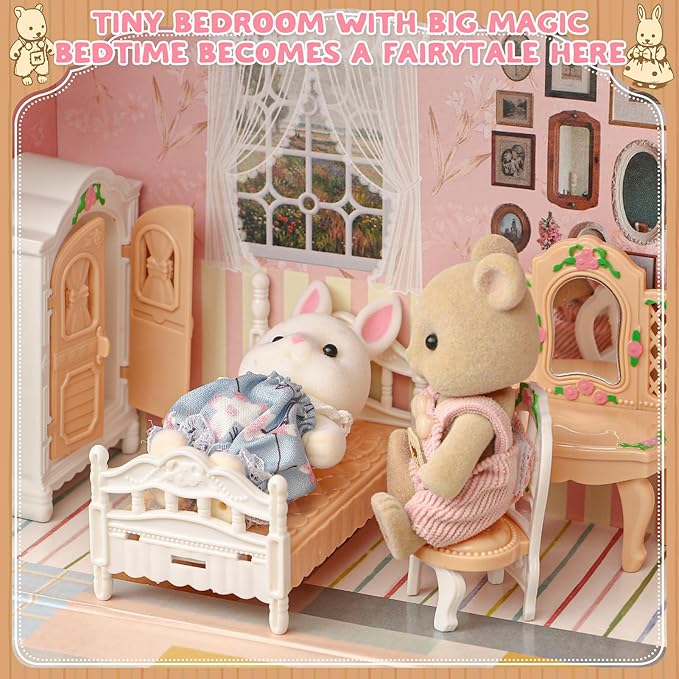 TUZT Suitcase Dollhouse Furniture Set - Image 6
