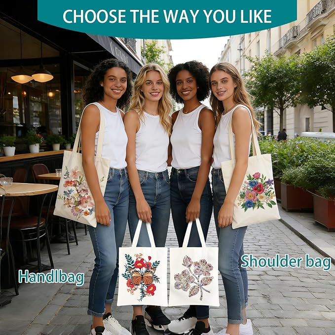 60-Pack Sublimation Blanks Tote Bags, heat transfer & HTV ready, personalized - Image 6